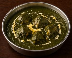 ほうれん草マトンカレーセット / Sag Mutton Curry Set