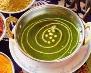 キーマパラックカレー Keema Palak Curry