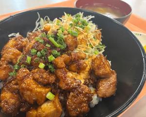 豚コロ丼 唐揚げセット