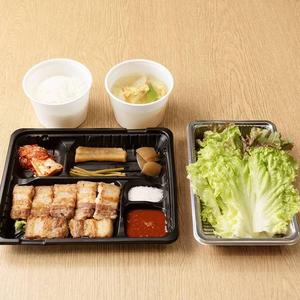 <定食>熟成サムギョプサル(ランチ)Mature pork belly Lunch