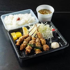 焼き鳥弁当 (唐揚4個+ごはん150g+味噌汁付き)