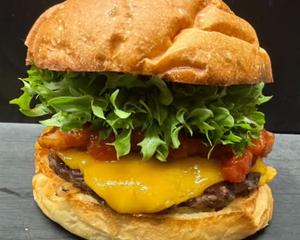 ベーコンチーズバーガー(ポテト＆ドリンクセット)