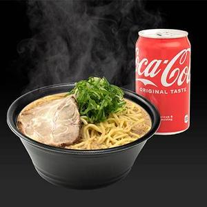 背脂醤油らーめんドリンクセット Ramen and drink