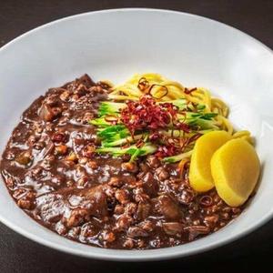 韓国黒ソース混ぜそば 激辛