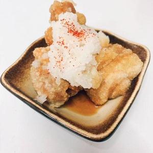 おろしポン酢からあげ4個(女性に人気！)