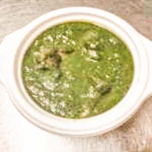 mutton sag /マトン ほうれん草カレー