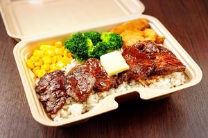 NYバターステーキBOX和風おろし〈ステーキ100g〉