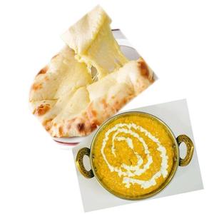 チーズナン＆カレー 【CHEESE NAN ＆ CURRY】