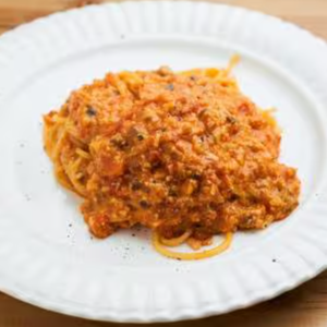 ズワイガニのトマトクリームパスタ