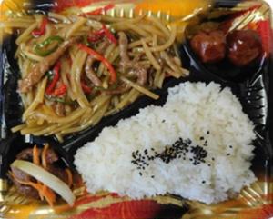 青椒ロース弁当