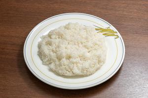 プレーンライス plain rice