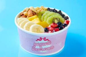 贅沢フルーツ盛りグリークヨーグルトボウル  Deluxe Fruit Assorted Greek Yogurt Bowl