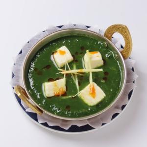 ほうれん草パニールカレー(Sag Paneer Curry)