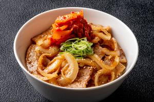 韓国カルビ丼とスンドゥブ 洞山 キムチデジカルビ丼