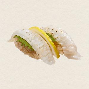 えんがわ炙り塩レモン
