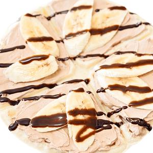 【ワッフル】バナナ・チョコソース・ショコラクリーム