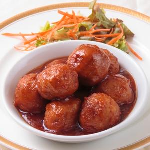 肉団子の甘酢ソースがけ