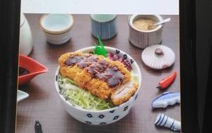 丼丸 チキンソースかつ丼 デミグラスソースがけ