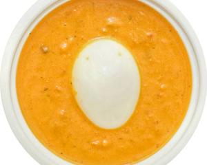 茹で卵とチキンカレー/KEEMA EGG CURRY