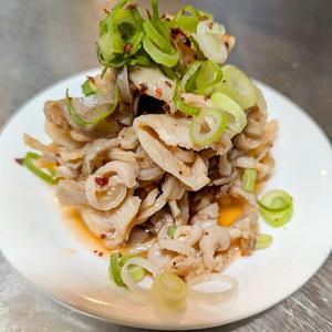 自慢の酢もつ