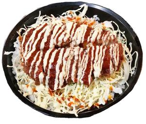 韓国風カラカツ丼