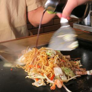 赤ワインで作るナポリタン