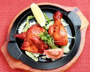 タンドリーチキン(2P) Tandoori Chicken (2 Piece)