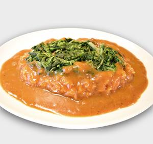 たっぷりほうれん草カレー(七分盛)