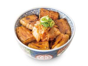 キムチ豚バラ丼 並