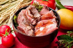<限定>おろしネギ塩！ハラミ＆ロービー欲張り合い盛り丼