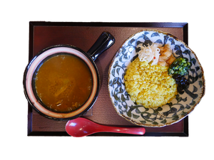 糀で仕立てたチキンカレー