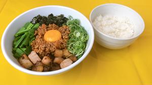 【おすすめ】台湾カレーまぜそば・ライスセット