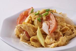 玉子トマト炒め
