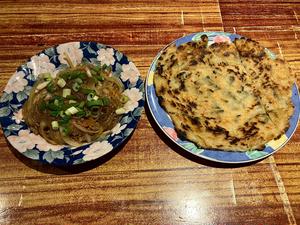 チヂミチャプチェセット