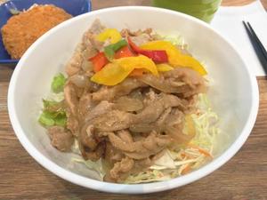 豚生姜焼丼