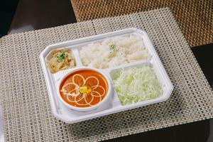 とろろクリームチキンカレー弁当 Torori Cream Chichen Bento