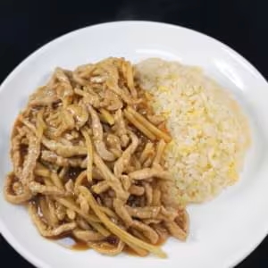豚肉絲チャーハン