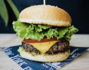 【炭焼き】ニューヨークチーズバーガー