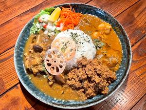 3種盛りカレー