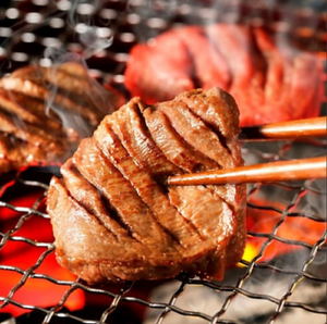 仙台の牛タン焼き