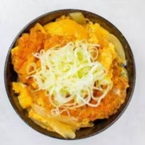 ねぎ盛りロースかつ丼
