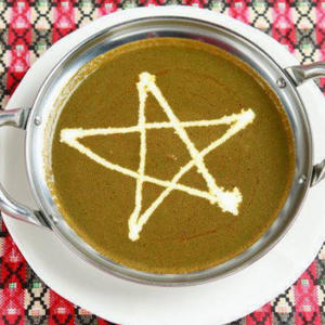 ほうれん草マトンカレー Spinach Mutton Curry