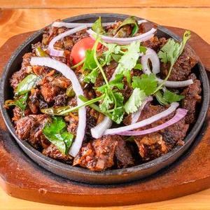 ドライマトンカレー dry mutton curry