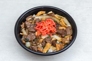 ホルモン丼(特盛)