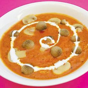キーママッシュルームカレー Keema Mushroom