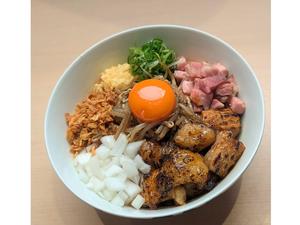 旨辛ホルモン味噌まぜそば