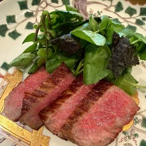 万葉牛イチボステーキ100g