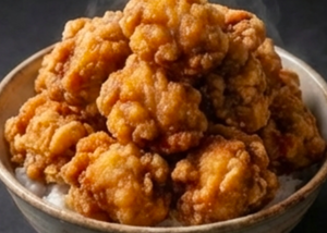 テラ盛り!唐揚げ丼