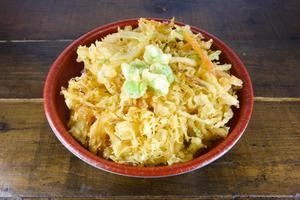 野菜かき揚げ天丼