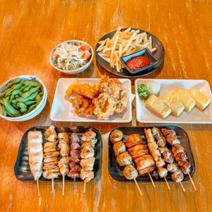 炭焼き5種オードブル